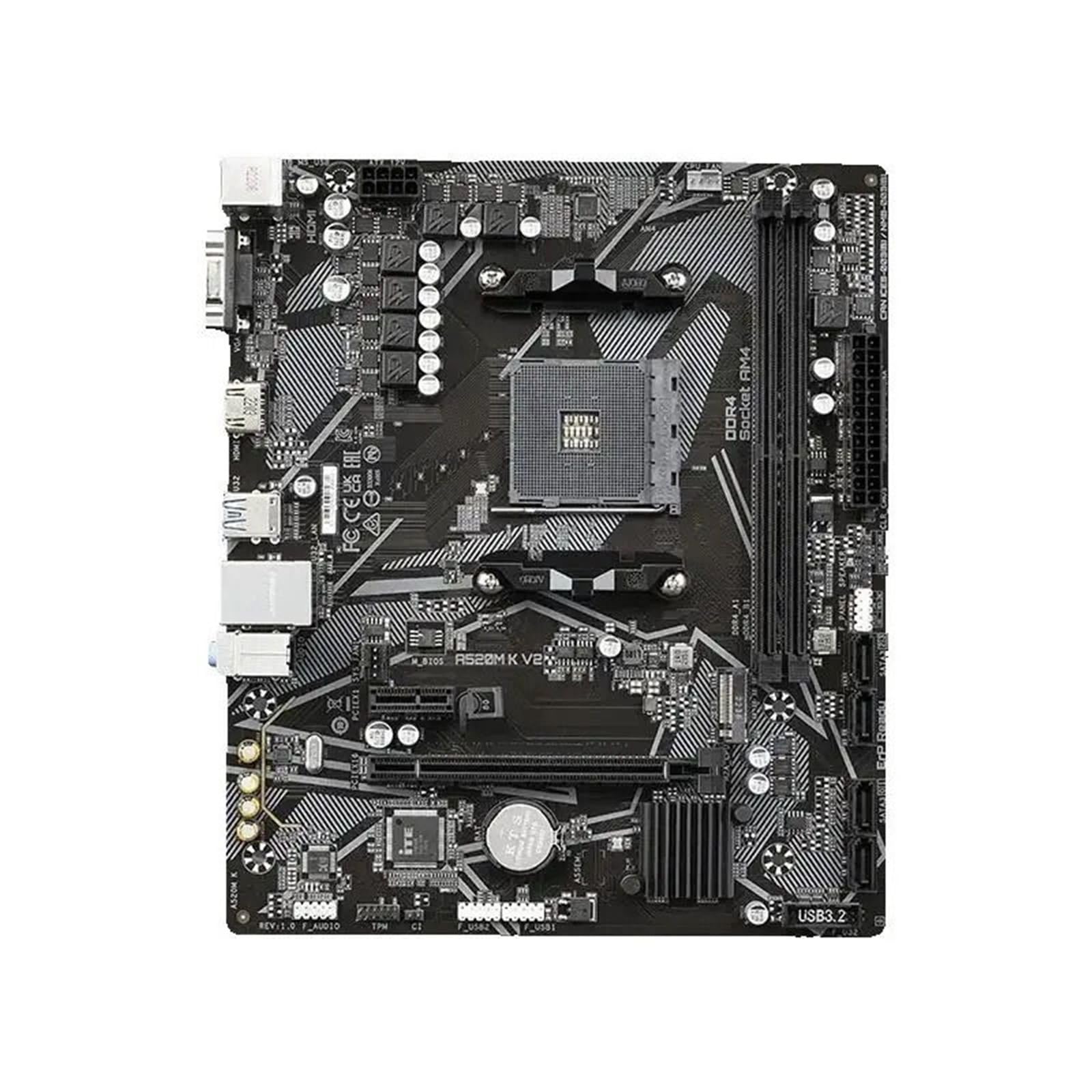 Placa Base Fit For GIGABYTE A520M K V2