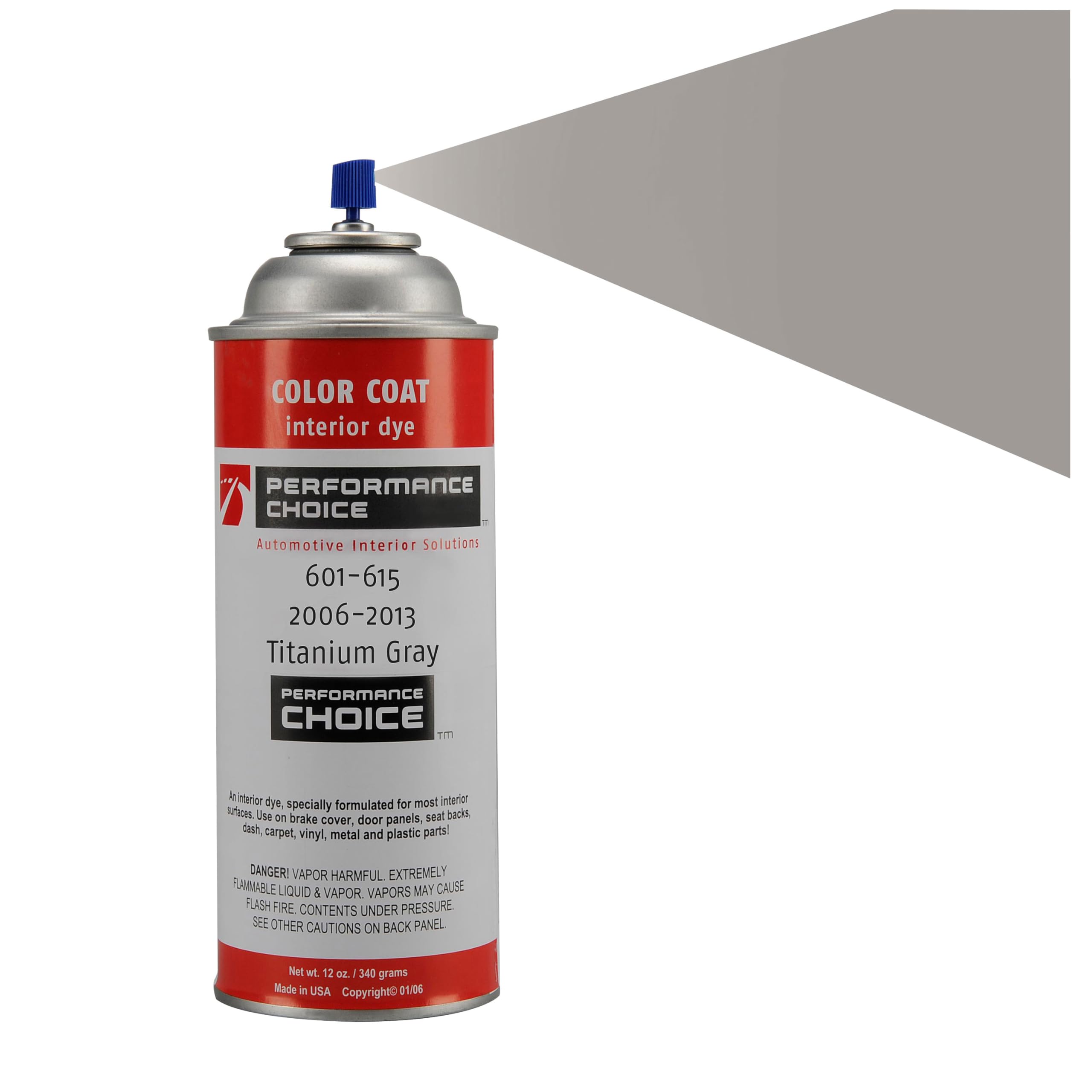 Mid America Motorworks 2006-2013 Corvette C6 Titanium Gray Interior Color Coat Refinish