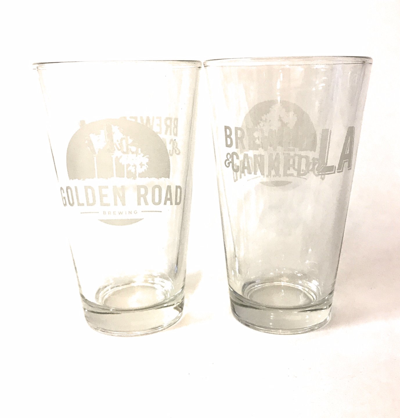 Amazon.com | Golden Road Brewing Company - 16 Ounce Pint Glass