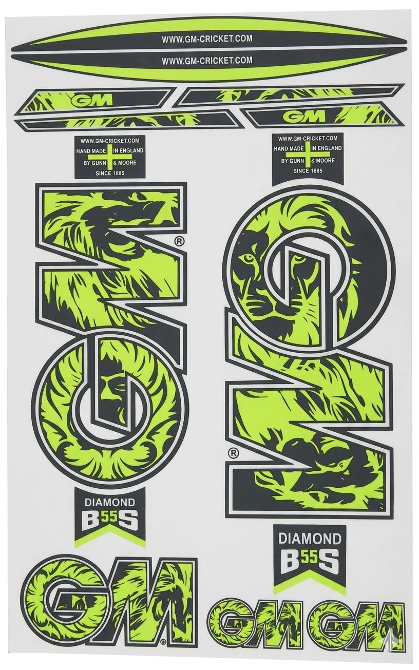 Blessence Premium Cricket Bat Sticker | Waterproof Self-Adhesive Vinyl | Scratch-Resistant Protection Decal