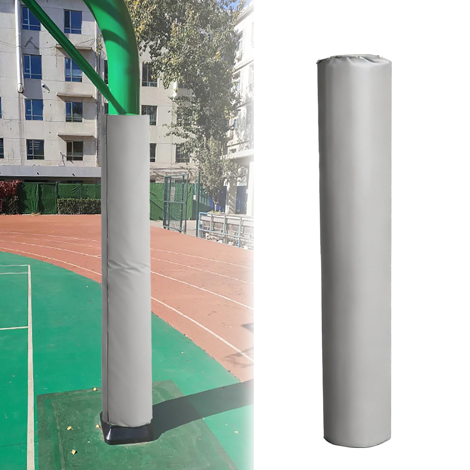 Enveloppe de colonne d'aire de jeux de basket pour la sécurité du garage