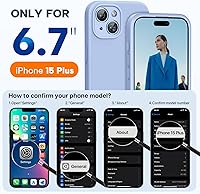 Vista 998 de Miracase - Funda diseñada para iPhone 13 Pro Max con protector de pantalla, [forro interior de microfibra suave antiarañazos], funda protectora