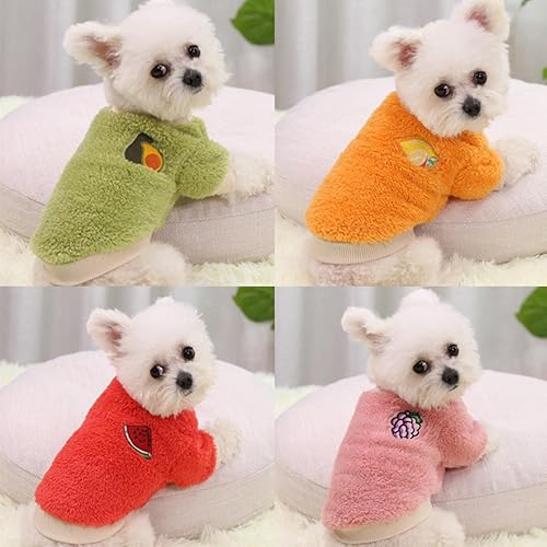 Miniatura 2 de Ropa para mascotas, ropa cálida de forro polar para perro, ropa de invierno para perros y mascotas, ropa para cachorros y gatitos, disfraz de