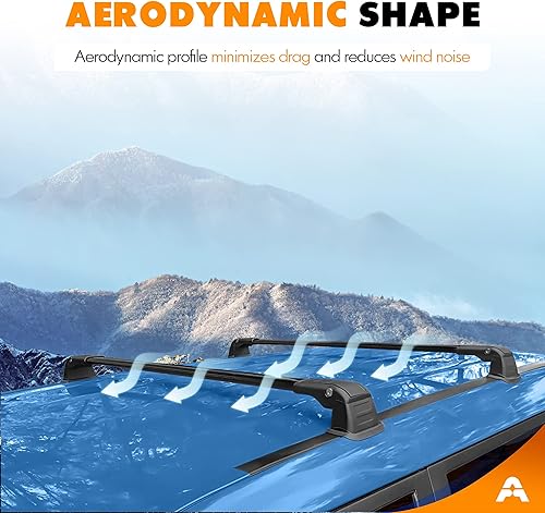 Miniatura 7 de Barras transversales antirrobo compatibles con Kia Soul 2014, 2015, 2016, 2017, 2018, 2019, barras transversales de aluminio resistentes con