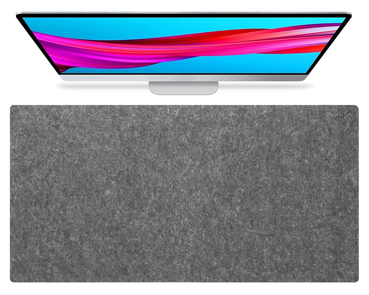 140x60cm Große Filz Schreibtischunterlage, Tastatur und Mausmatte