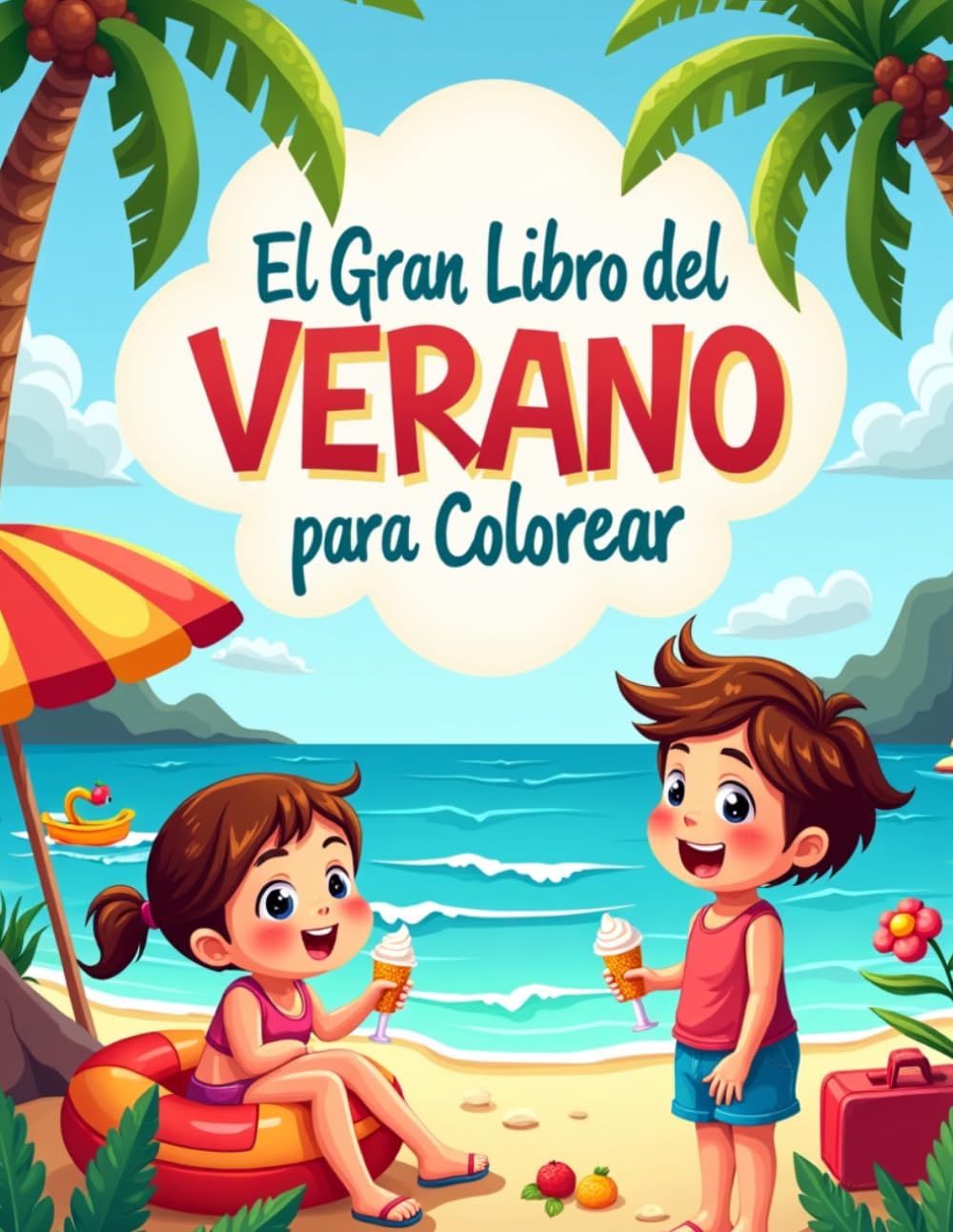El Gran libro del Verano para Colorear