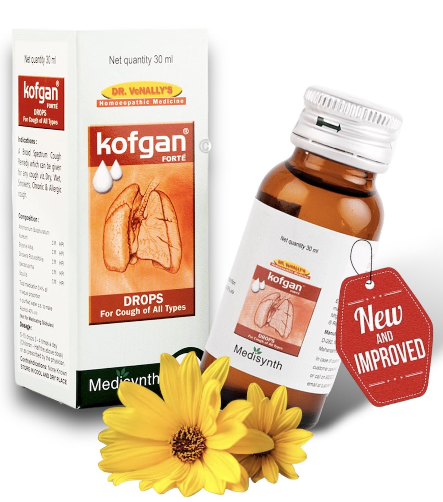 Medisynth Kofgan Forte Drops Hoemopathic (30ml) (B0CRJYZFN6) Amazon Price History, Amazon Price Tracker