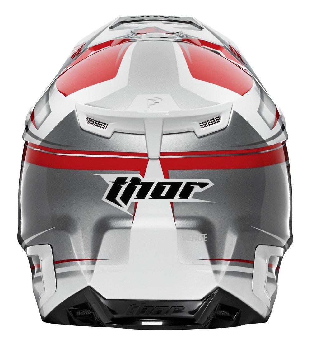 Amazon | THOR(ソアー) ヘルメット THOR/15 VERGE FLEX RD/SIL M(SG