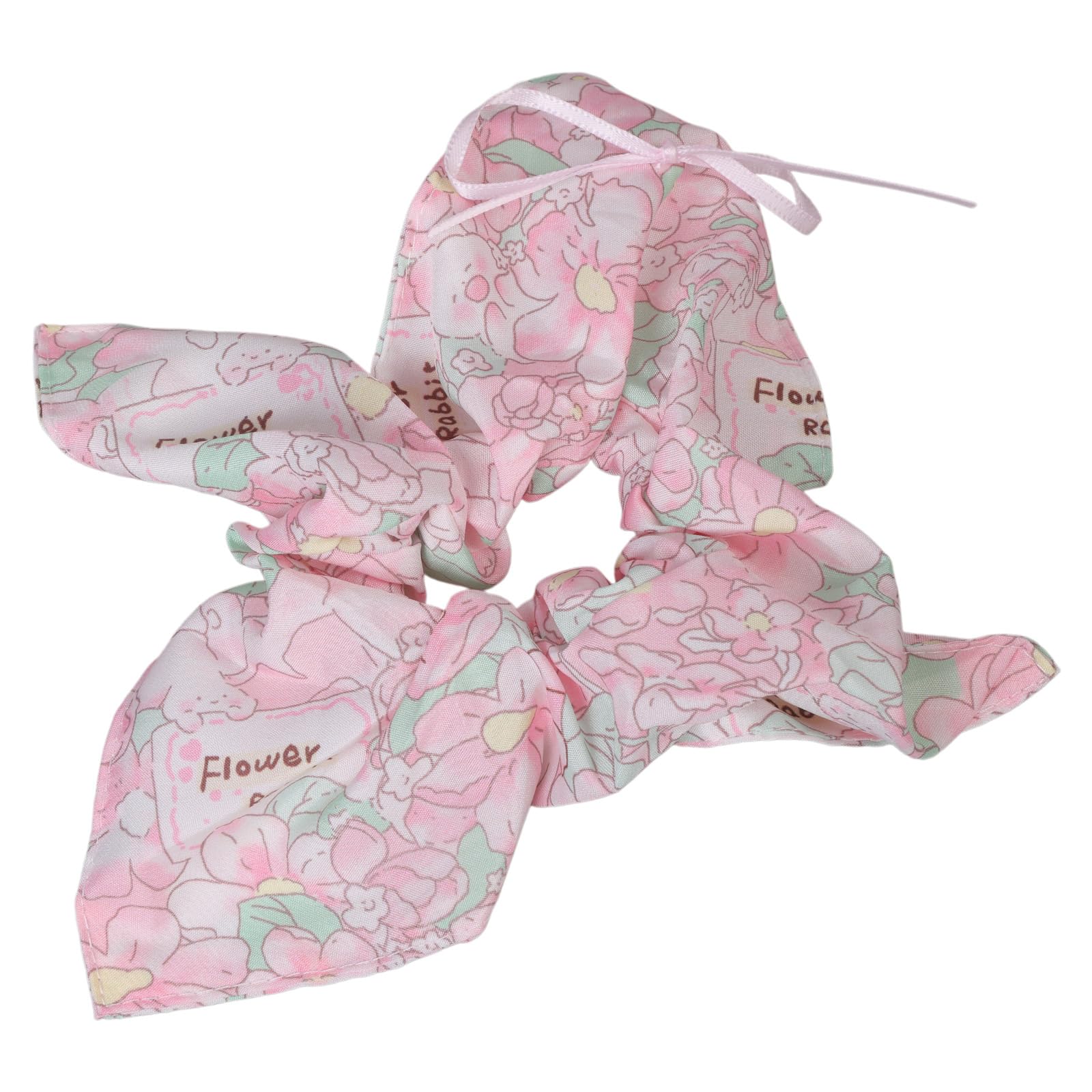 YUXITA Elegant French Bows Scarf Scrunchie Headbands Hair Accessory For Women Soft Fabric Hair Tie Multipurpose Styling