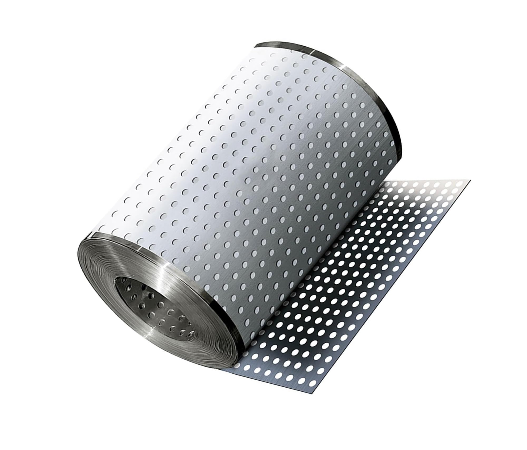 Blacha perforowana 304 SUS - siatka metalowa z otworami 8 mm(27cm x 200cm)