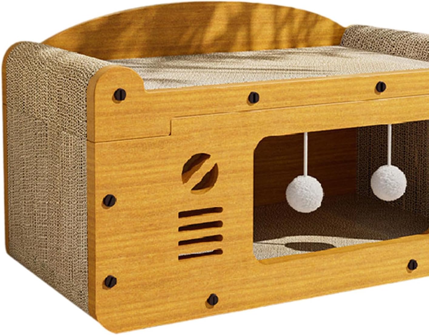 Cat Scratcher House Grinding Claw Pet Cat House for Indoor Cats Playing