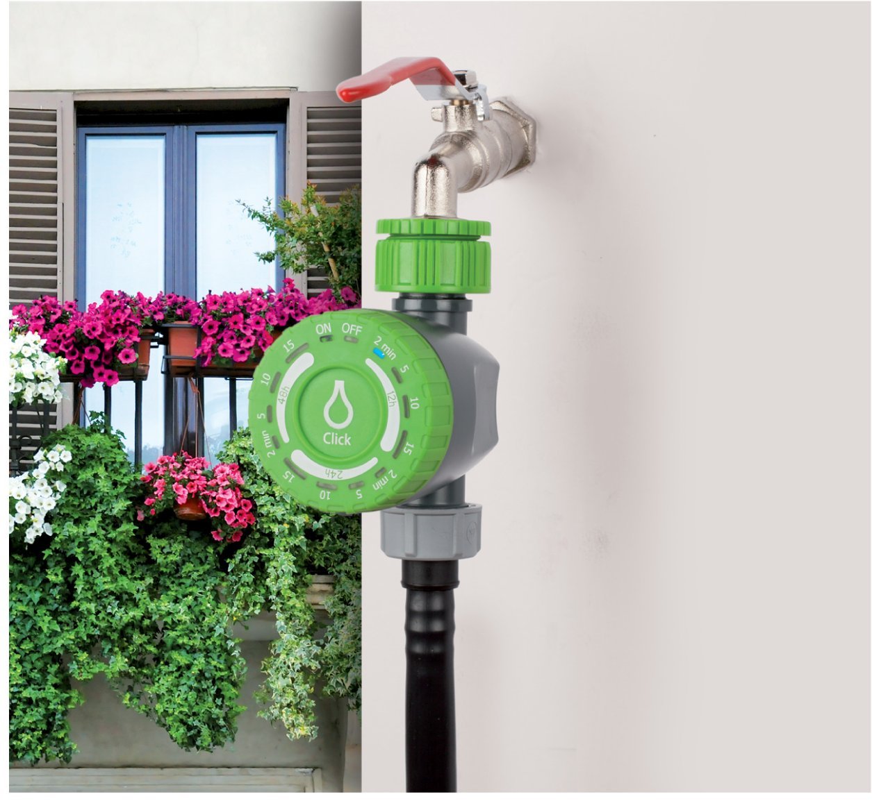 Rain home irrigation 8058054003944 Click Centraline mikro-nawadnianie, wielokolorowe