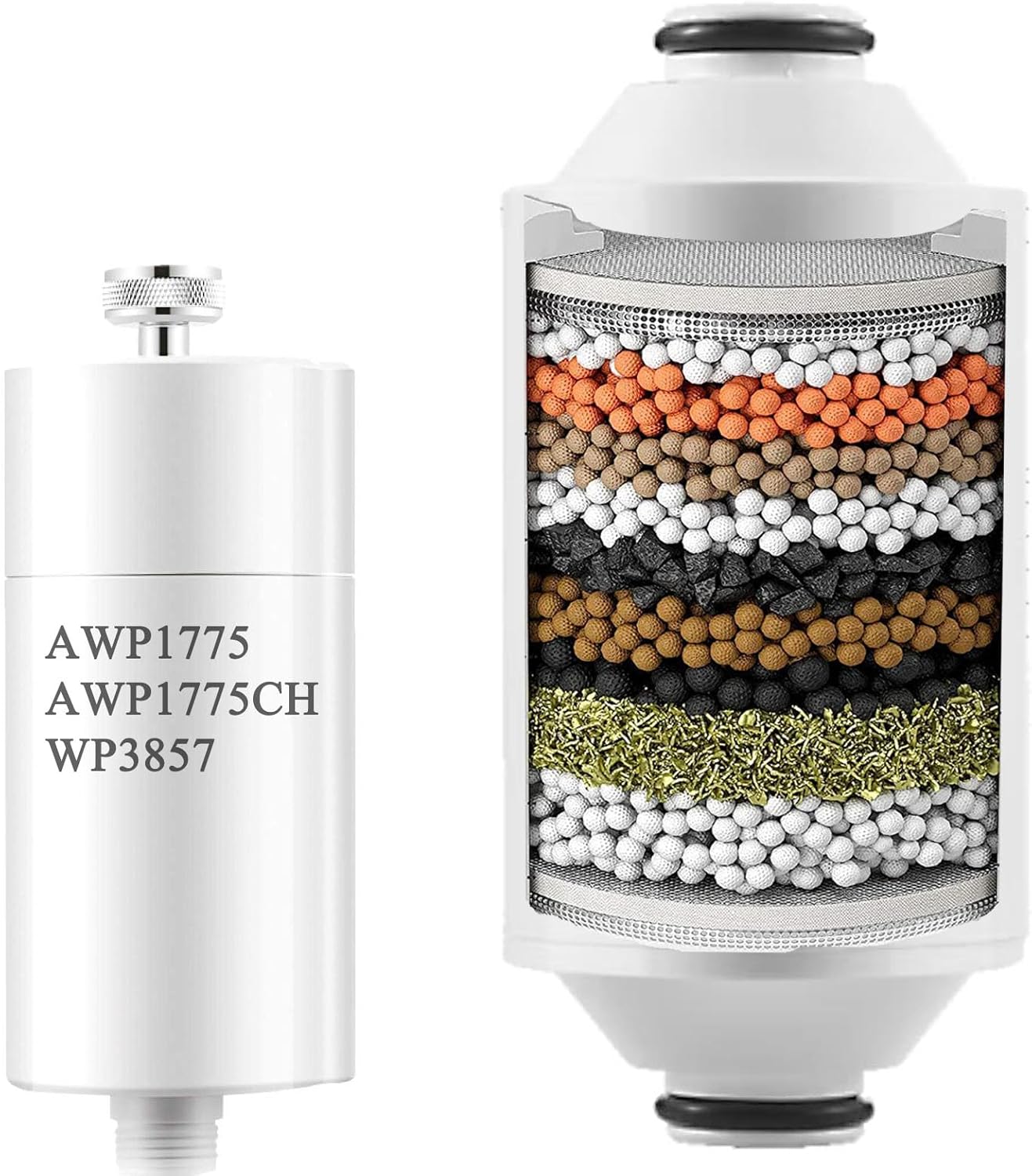 Shower Filter Replacement Cartridge Compatible with Philips AWP1775