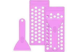2 Sets Lip Balm Tray and Spatula Set for the DIY Beauty Lifestyler