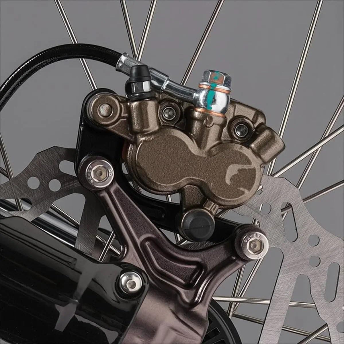 Płytki hamulcowe tarczowe Akcesoria motocyklowe Przednie tylne klocki hamulcowe Spiekanie na bazie miedzi Pasuje do motocykla Surron Dirt Bike Płytki hamulcowe tylne(Front and Rear)