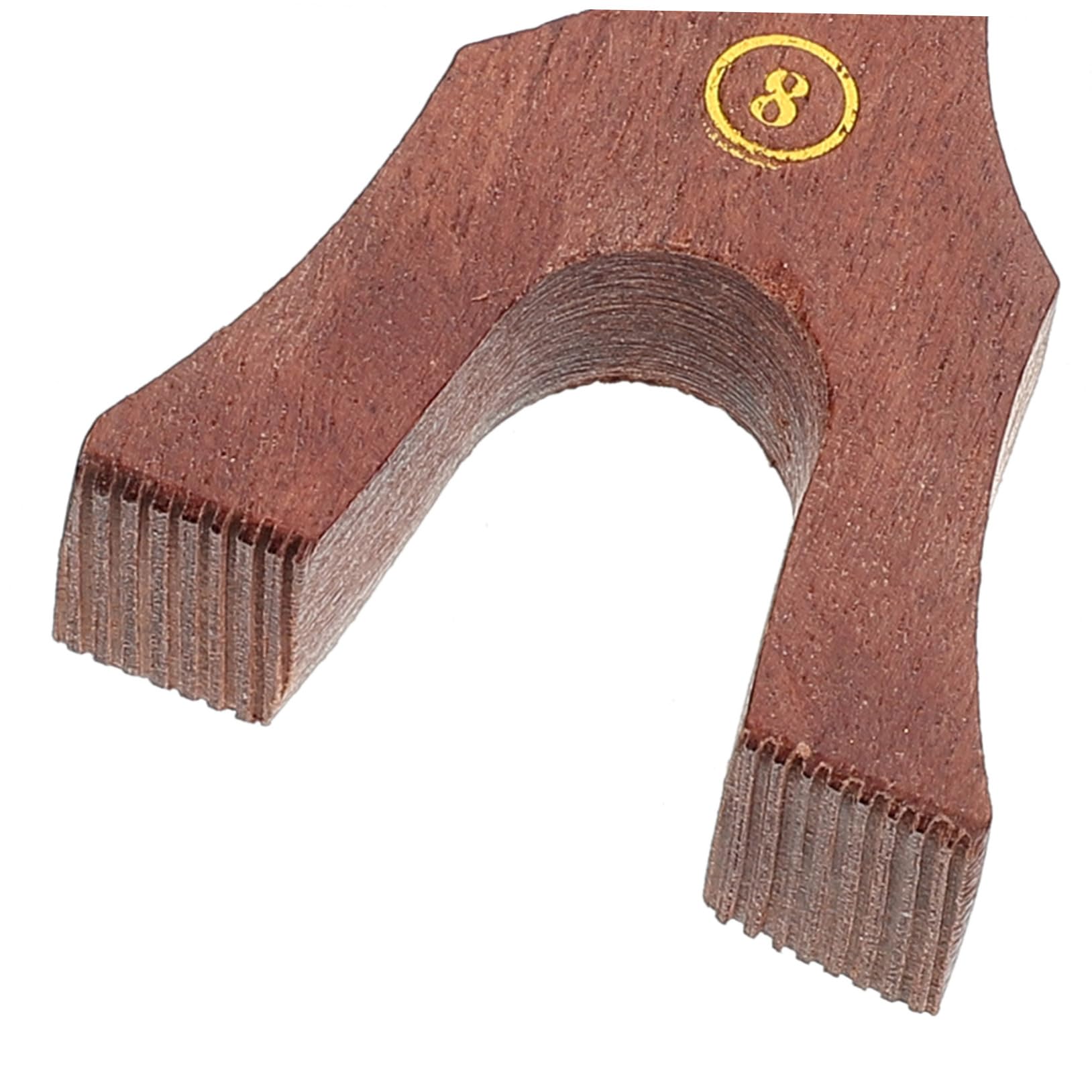 Guzheng Holzstützbrücke 1 Satz Ersatzteil für Reparatur und Übung
