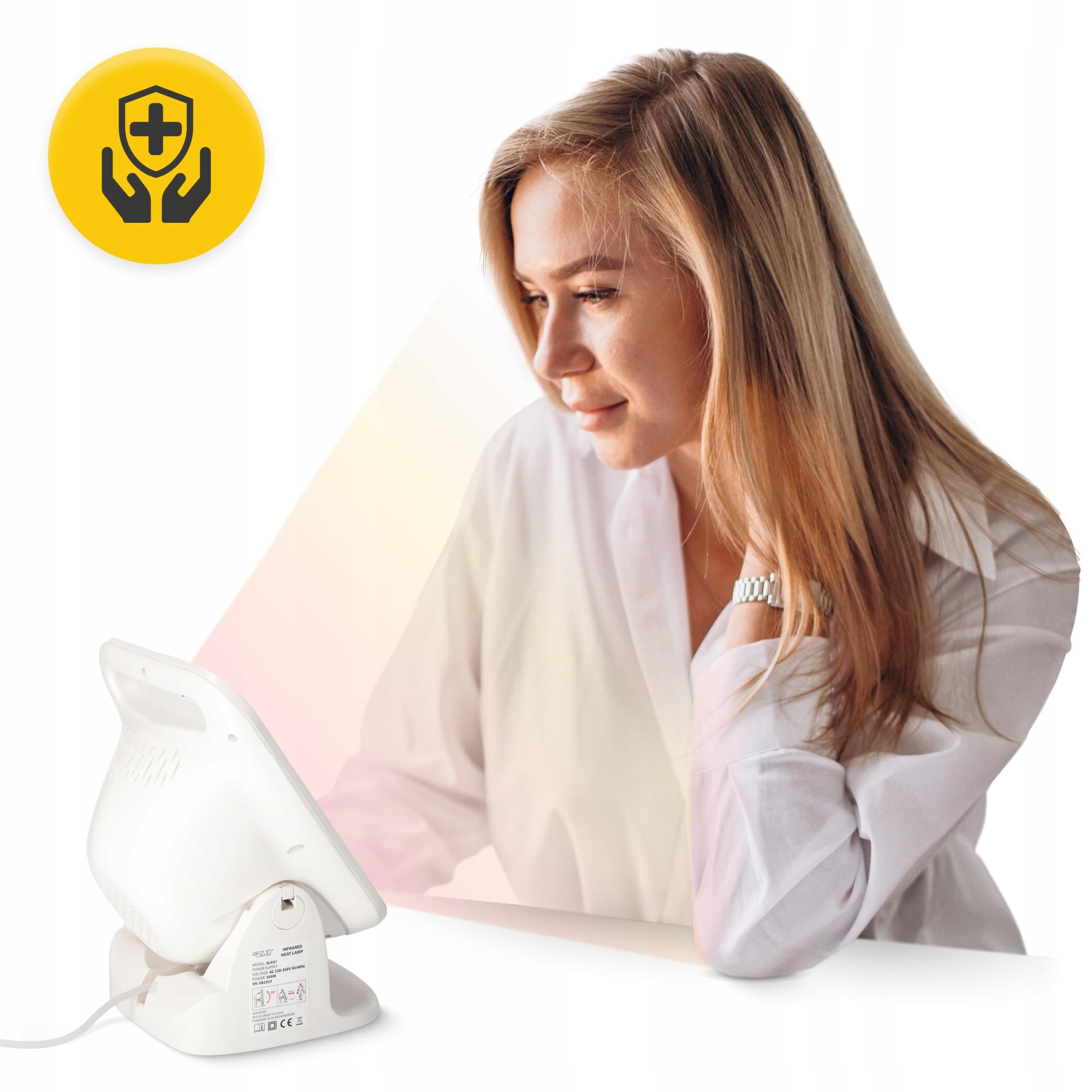 LAMPA NA PODCZERWIEŃ SOLLUX LECZNICZA TERAPEUTYCZA PROMIENNIK PODCZERWIENI