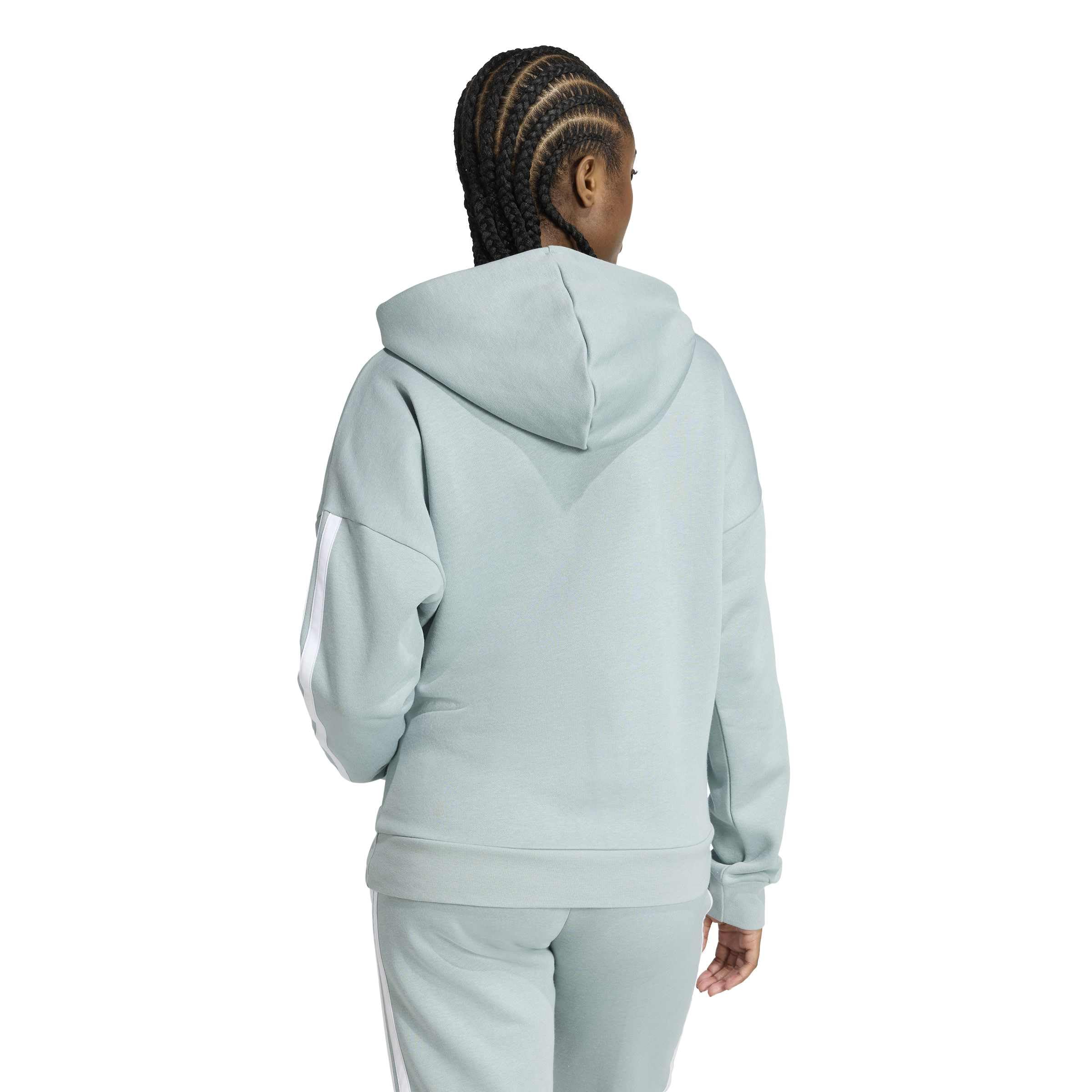 Adidas Damen Essentials 3-Stripes Fleece Hoodie