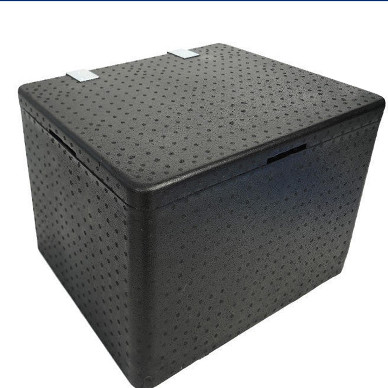 Sharplace Caja de Transporte de Alimentos con Aislamiento, Caja de Espuma con Aislamiento Y Tapa, Baúl de Espuma Reutilizable de Carga, Contenedor Térm, 30 L