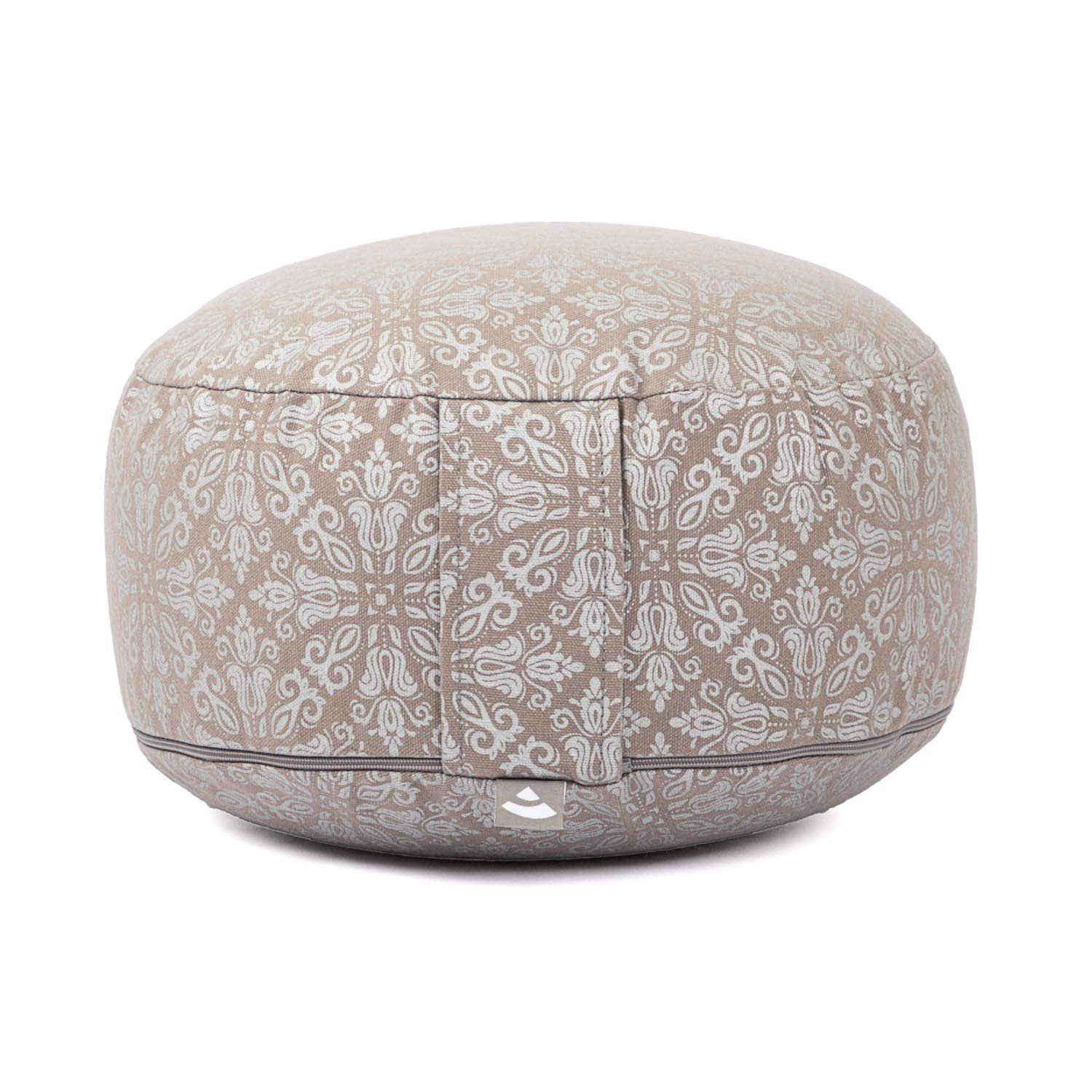 Bodhi Meditationskissen Rondo Ø 33 cm | Bodensitzkissen mit Kapok-Füllung