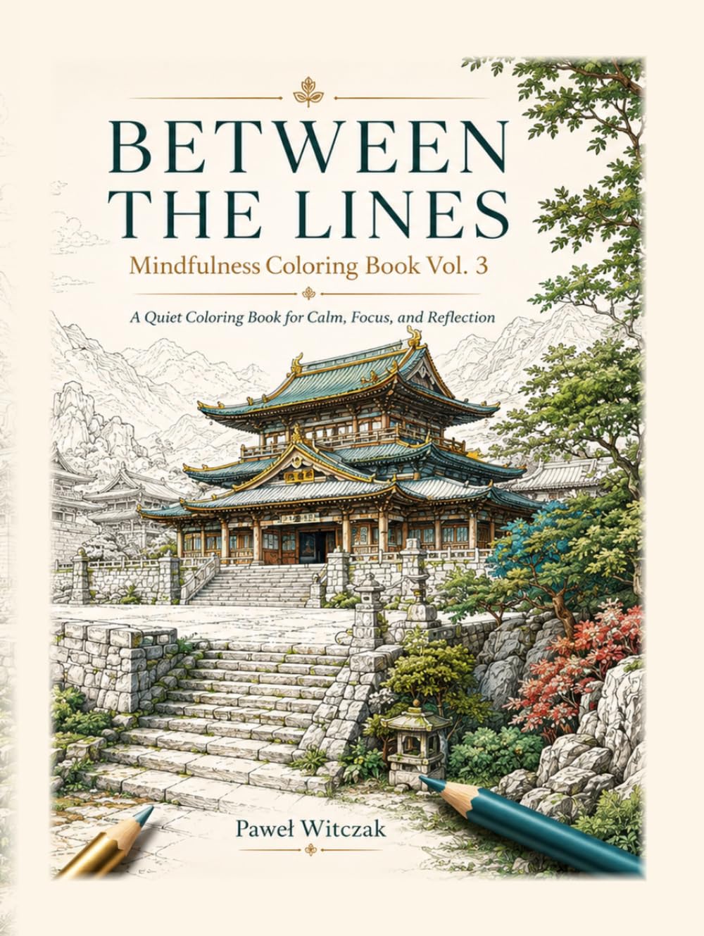 Livre de coloriage pleine conscience Between The Lines Vol-3