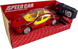 لعبة سيارة بجهاز تحكم عن بعد مع مؤثرات صوتية وتحكم ثنائي الاتجاه من جي تي جي تويز