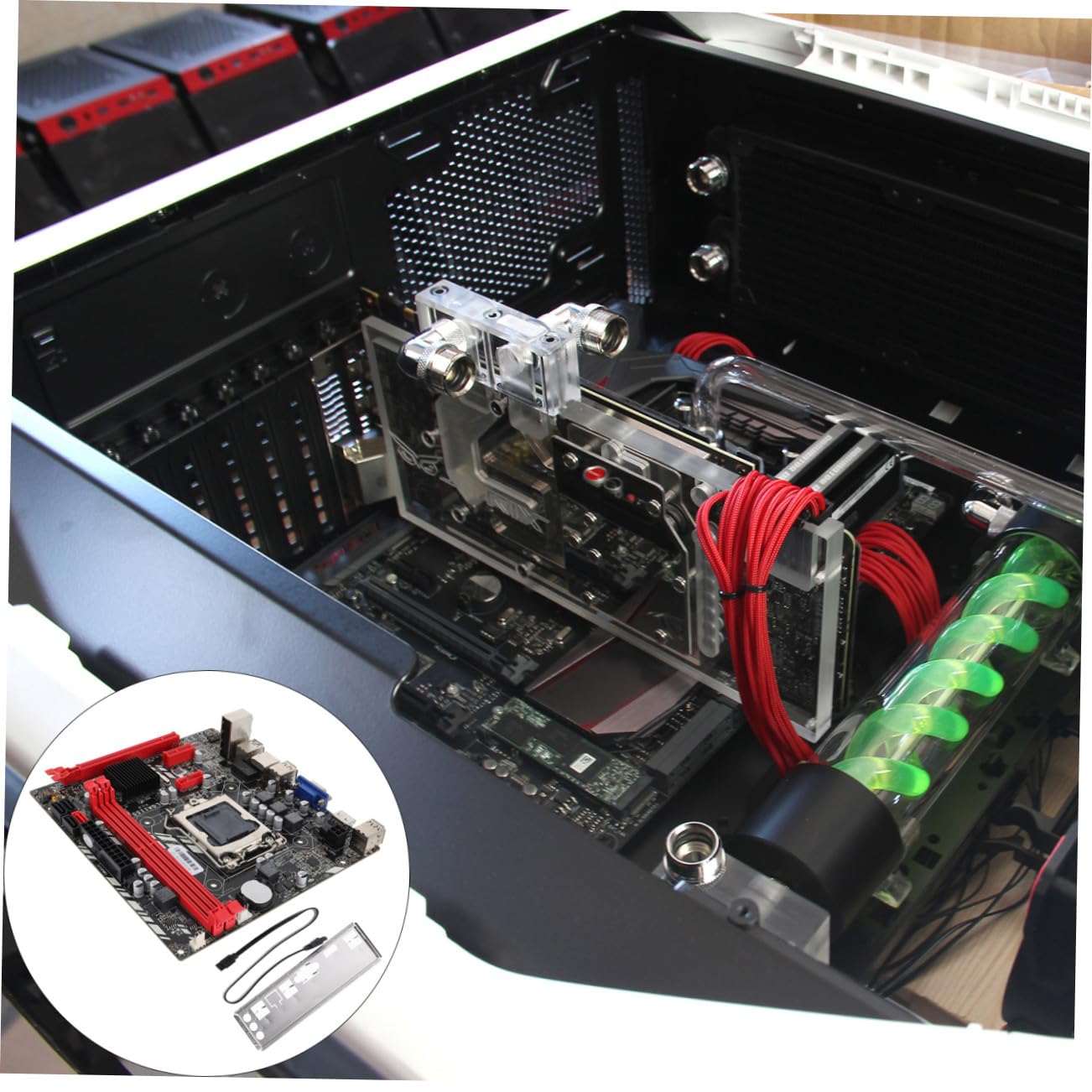 Płyta Główna Podwójna Płyta Główna Komputera Czarna Płytka Pcb