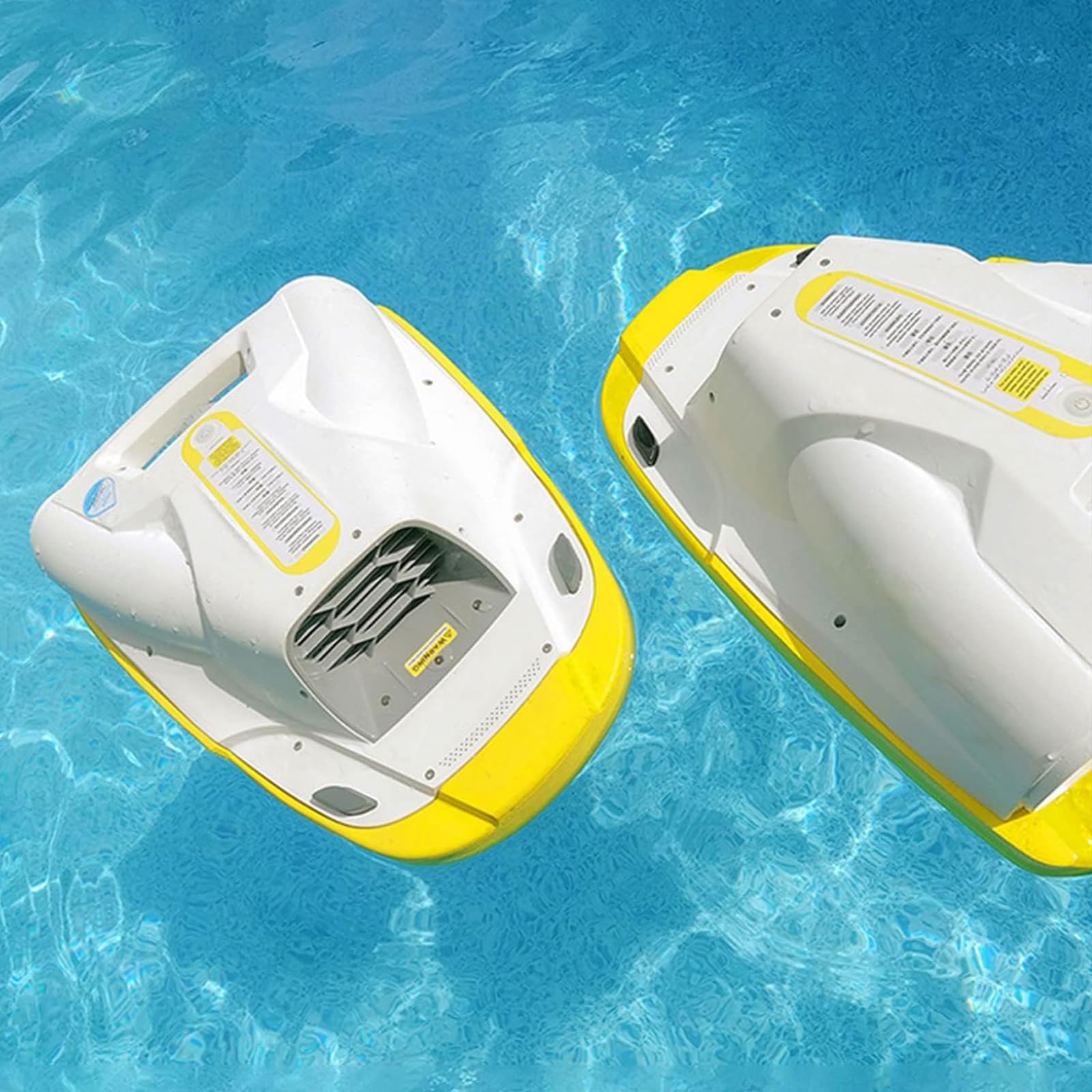 Unterwasser-Scooter, mit 50 N Schub, 250 W elektrisches Schwimm-Kickboard, 4400 mAh Akku, IP68 wasserdichter Schwimm-Booster für Pool Schnorcheln und Tauchen
