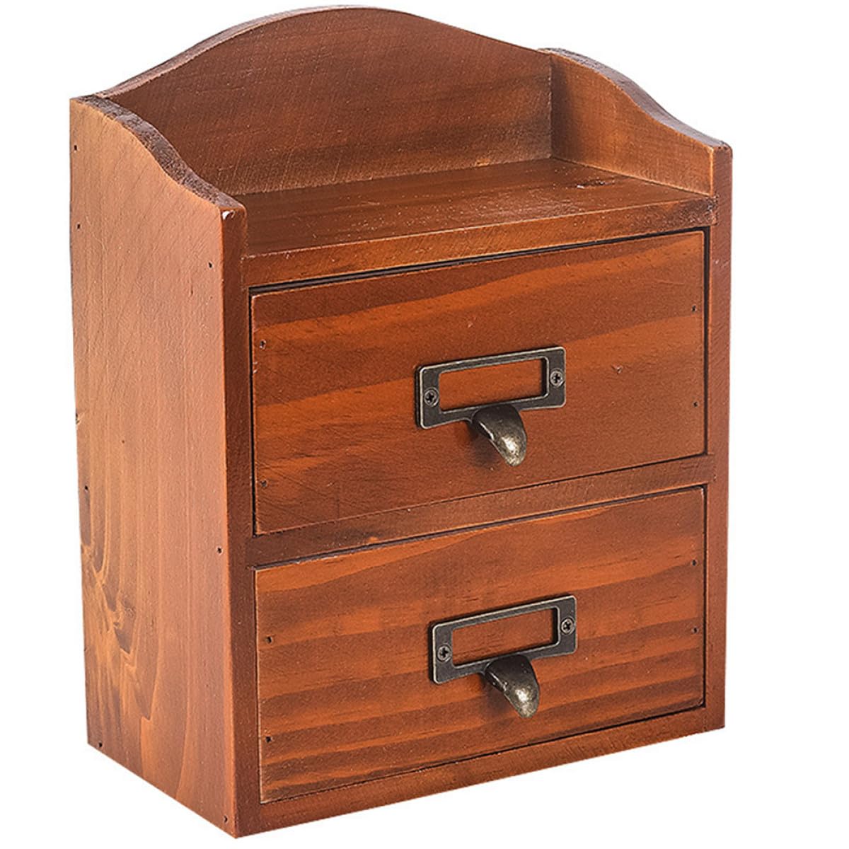 Boîte de rangement à tiroirs en bois Zerodeko pour ne plus perdre vos photos et montres