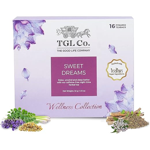 TGL Co Sweet Dreams Tea Organic Chamomile Tea Improve Sleep