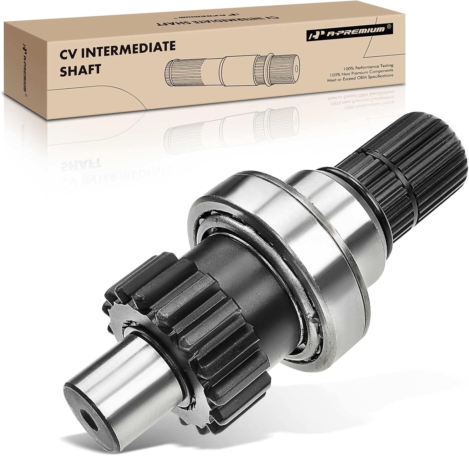 A-Premium CV Intermediate Shaft Compatible with Dodge Ram 1500 2006-2010 & Ram 1500 2011, 3.7L 4.7L 5.7L, 4WD Only, Front Right Passenger Side, Replace# 52114382AE