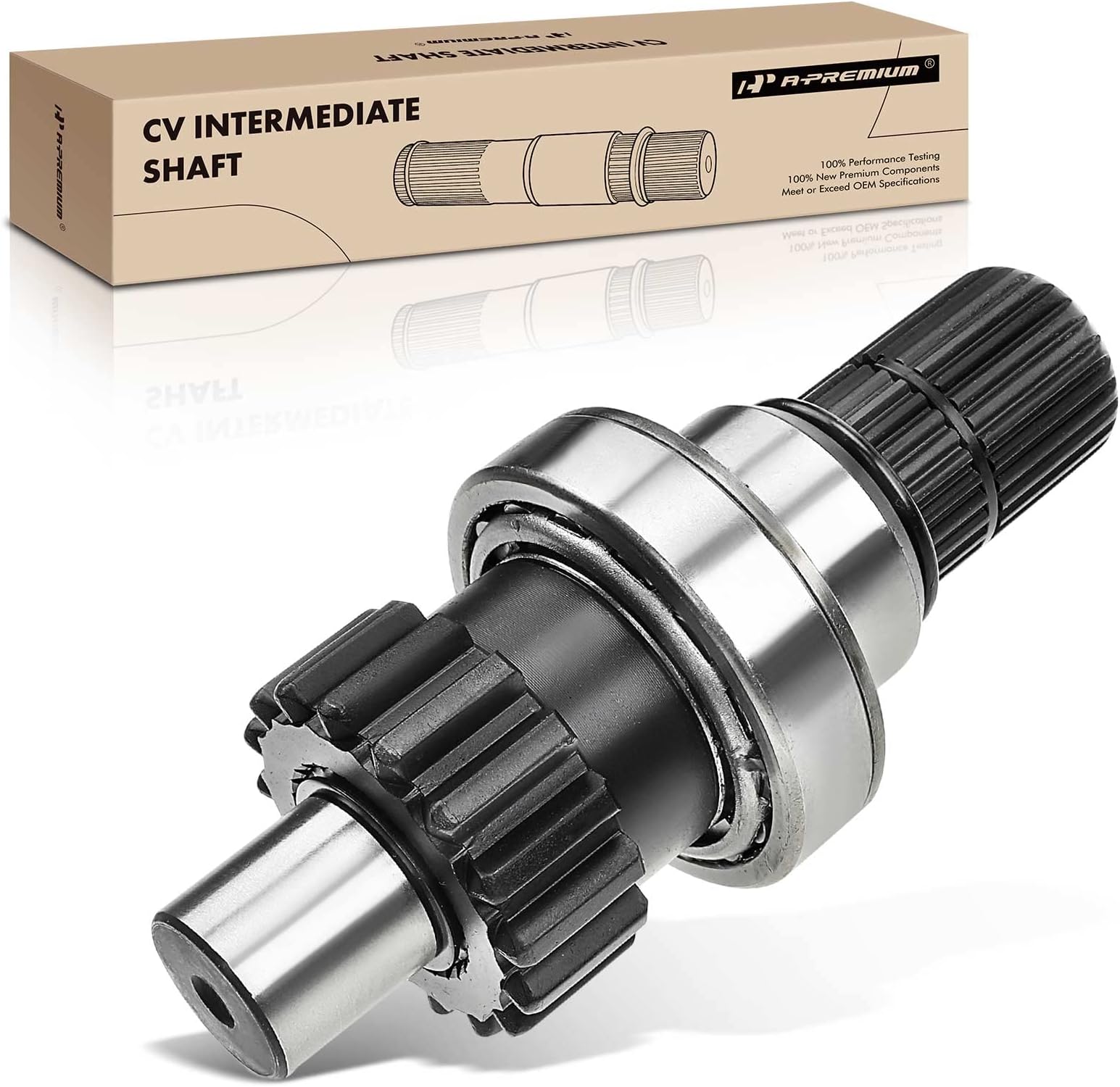 A-Premium CV Intermediate Shaft Compatible with Dodge Ram 1500 2006-2010 & Ram 1500 2011, 3.7L 4.7L 5.7L, 4WD Only, Front Right Passenger Side, Replace# 52114382AE