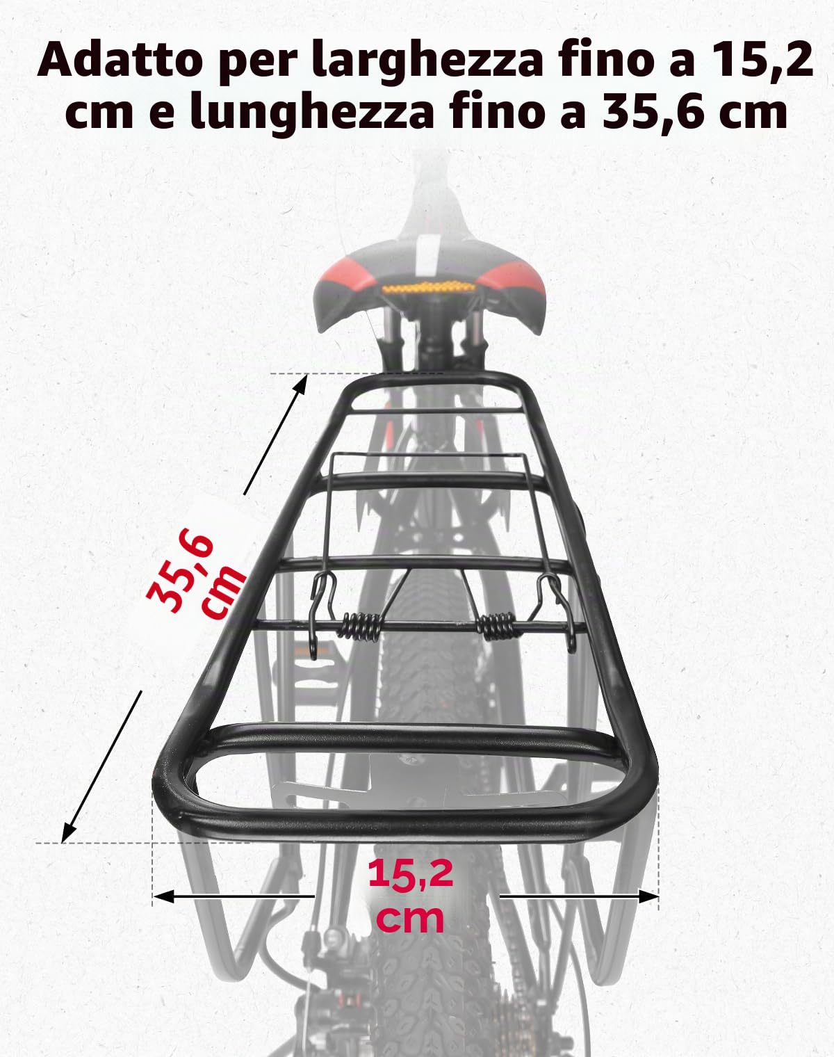 KEMIMOTO Borsa Bici 3 in 1, 52L Borse Bici Posteriore Laterali con Copertura Antipioggia, Borse per Bicicletta Posteriori Impermeabile, Nero