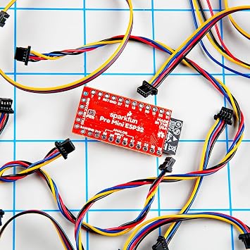 SparkFun ESP32 Qwiic Pro Mini - ESP32-PICO-V3-02 Embedded, Xtensa Dual-core 32-bit LX6 microprocessor, Operating Voltage: 3.0-3.6V, Board Dimensions: 1.5in x 0.70in