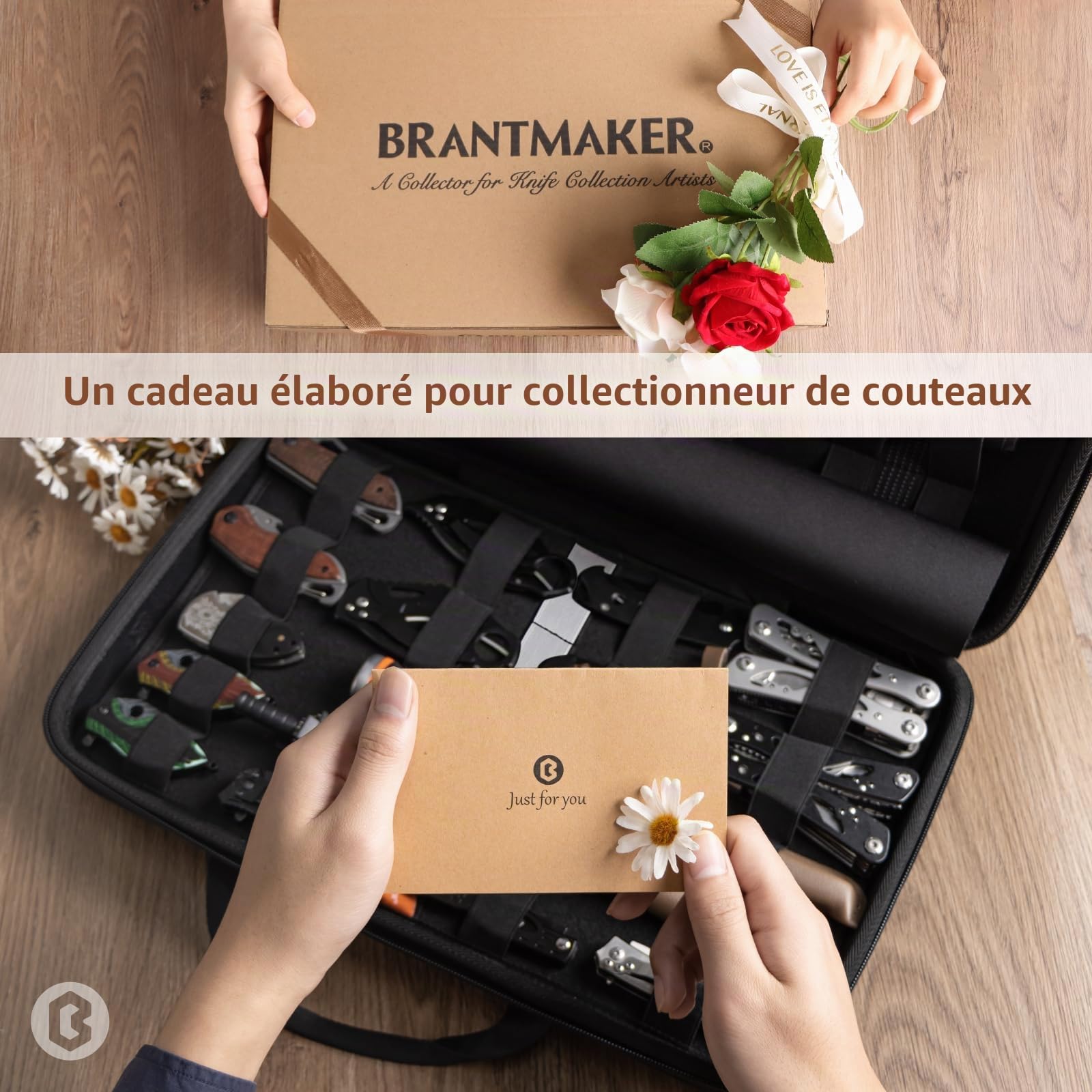 BRANTMAKER Malette à couteaux Collection GC-1005