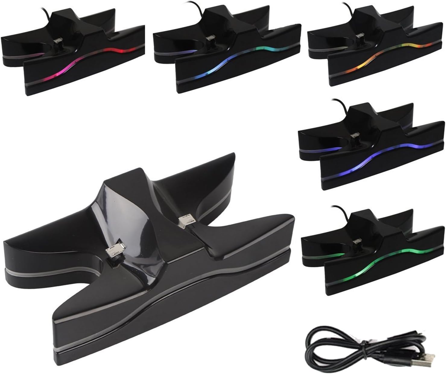 shoppingbible Einzigartige UFOEntwurf LED DualLade Docks für