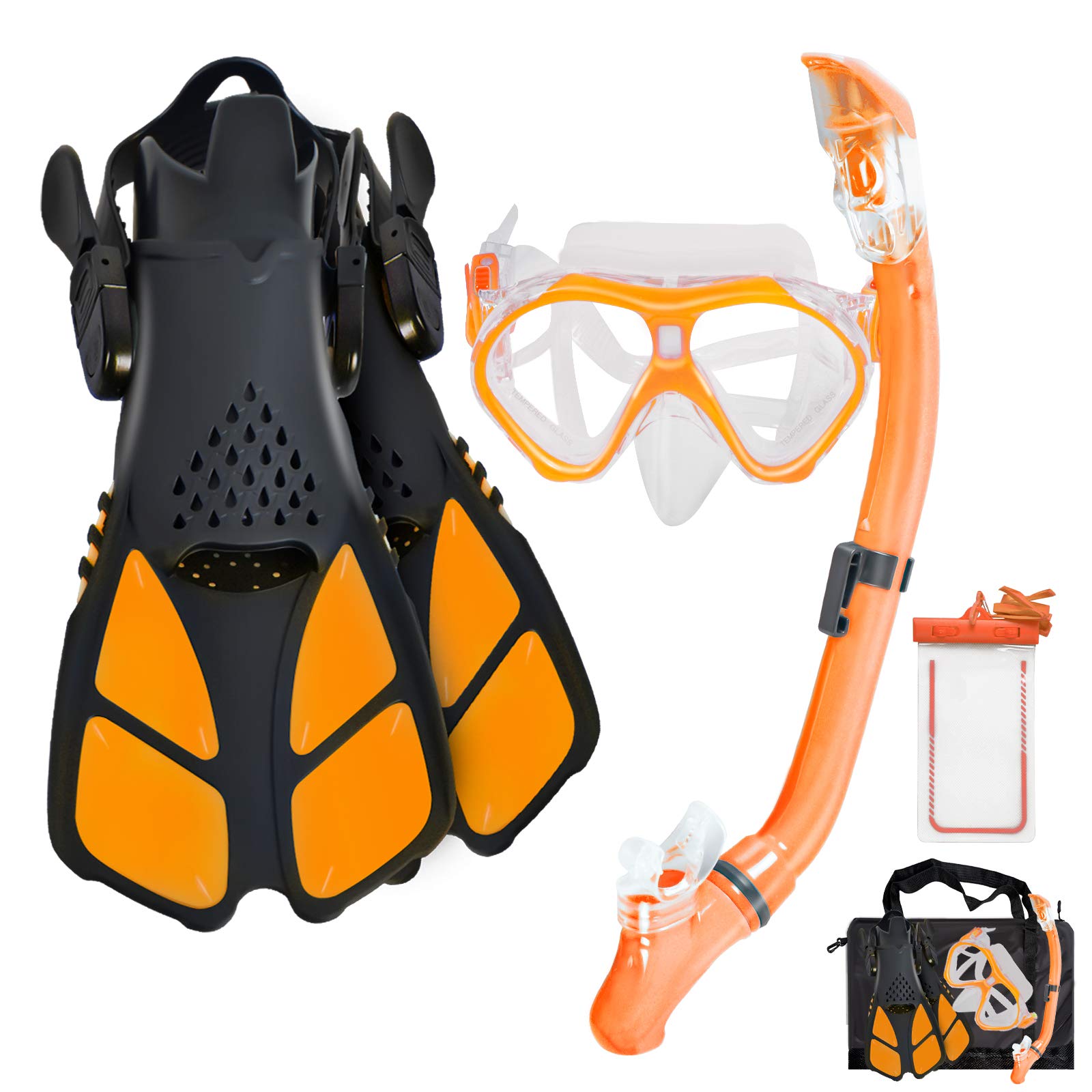 Zestaw do nurkowania z rurką dla dzieci maska płetwa zestaw do nurkowania sprzęt do snorkelingu maska do nurkowania + regulowane pływanie płetwy dla dzieci + rurka do nurkowania na sucho +