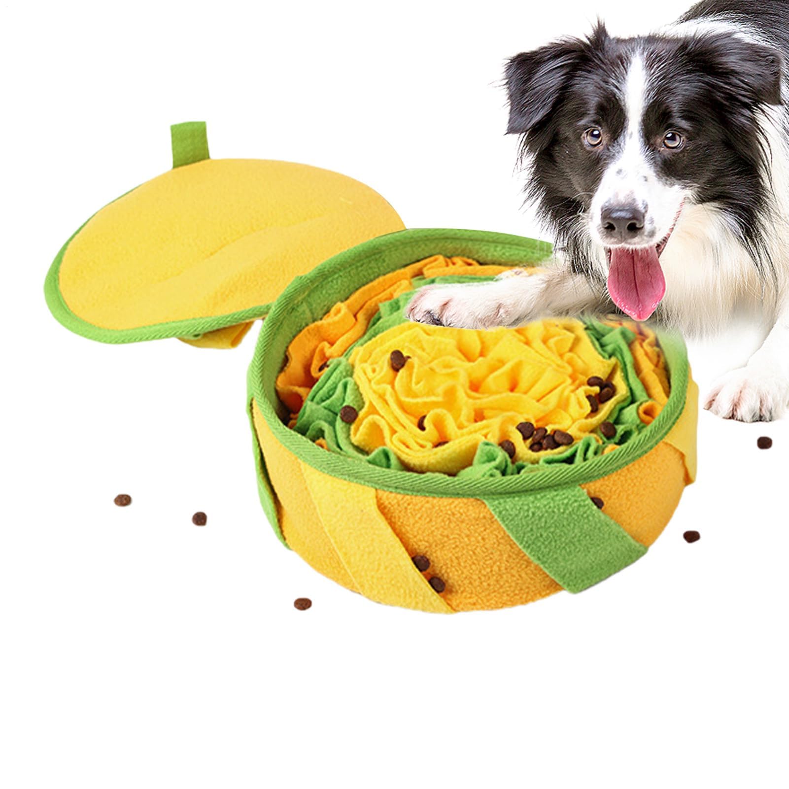 Comedero automático para mascotas Tapete de búsqueda de comida for perros - Comedero interactivo con olfateo, dispensador de juguetes for perros | Herramienta de olfateo for estimulación mental