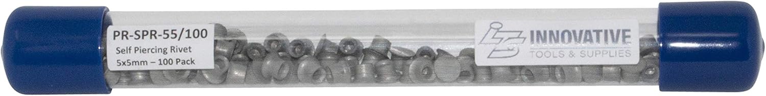 Innovative Tools & Supplies Self-Piercing Rivets 5mm (w) x 5mm (h) (100 Pack)
