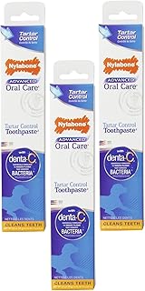 Nylabone Dental Advanced Oral Care Tartar Control Toothpaste (Pack of 3)