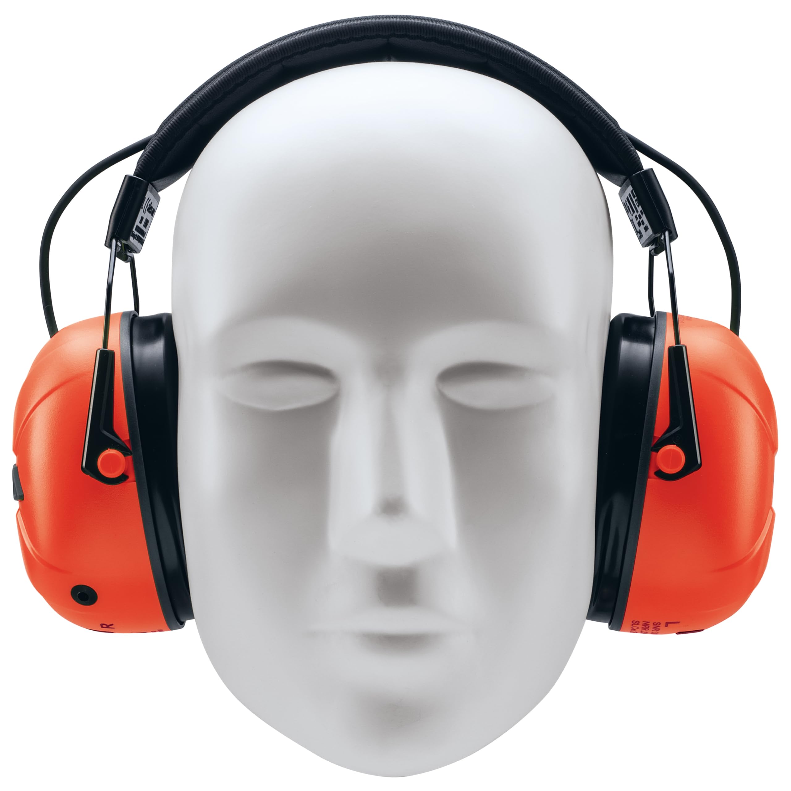 Uvex AXess RAL - Protección auditiva EN 352 - Cápsula de protección auditiva activa con refuerzo de ruido ambiental, limitador de nivel de sonido, SNR 31 dB e IP54, protección contra el agua y el