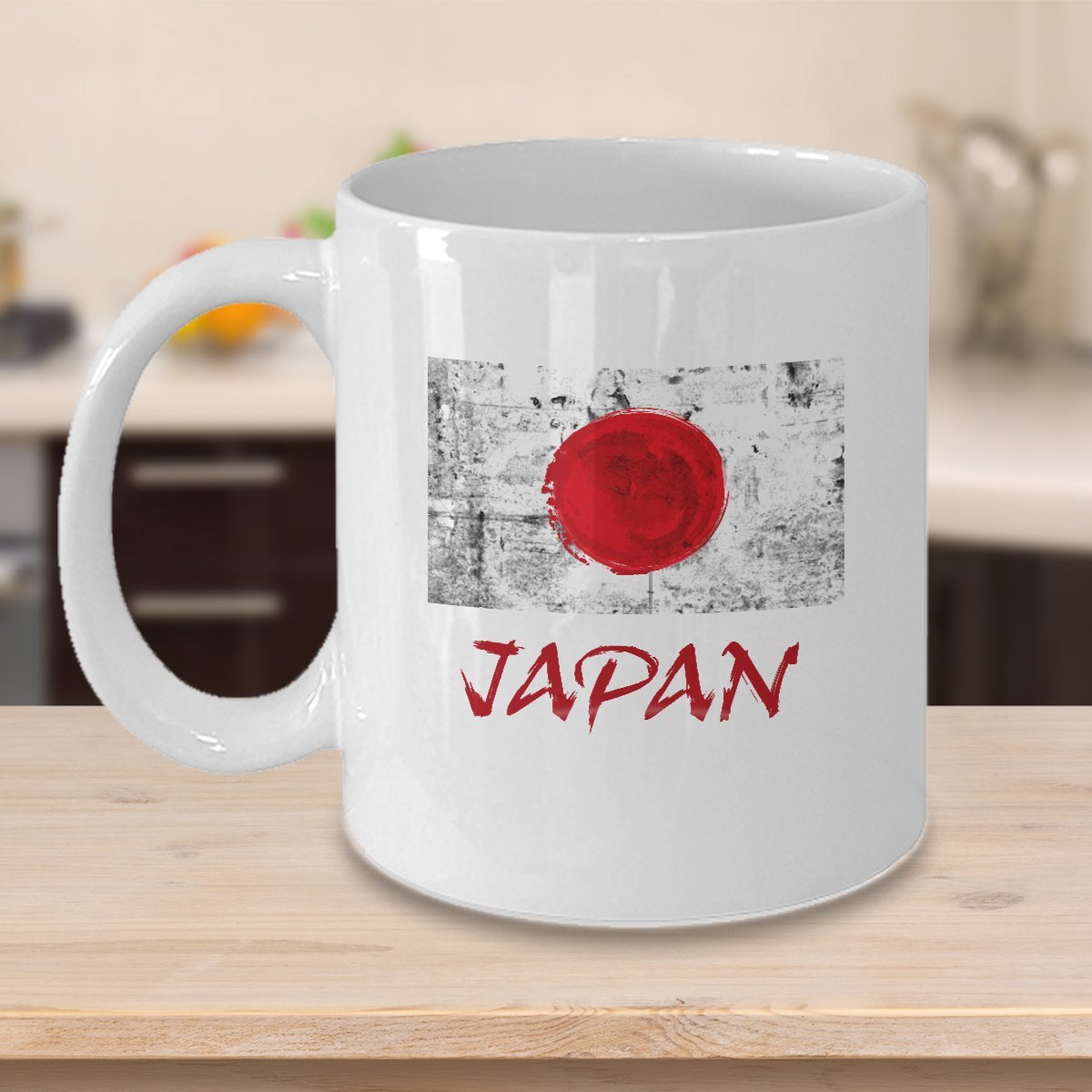 ウェア M size Japan work Cup Amazon.com: Coffee Japanese Mug - Flag Themed Gifts -11 Oz Ceramic