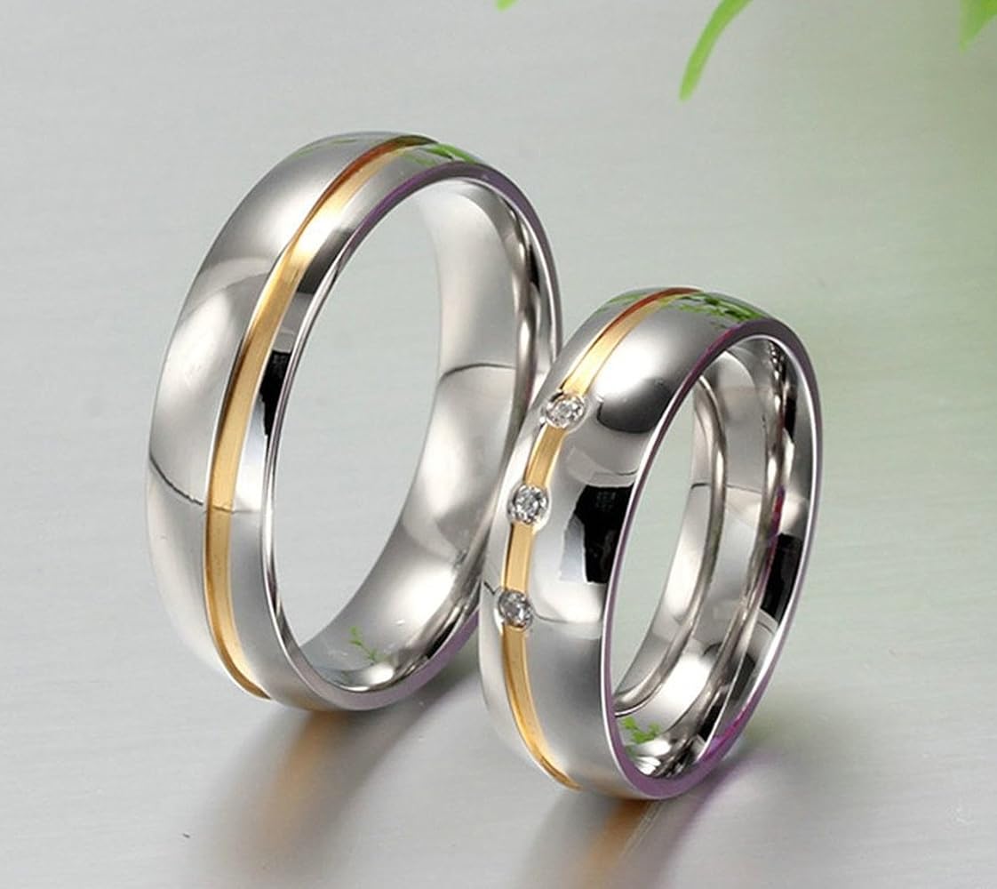 Global Jewelry Amazing Titanium Stainless Steel We Love Each