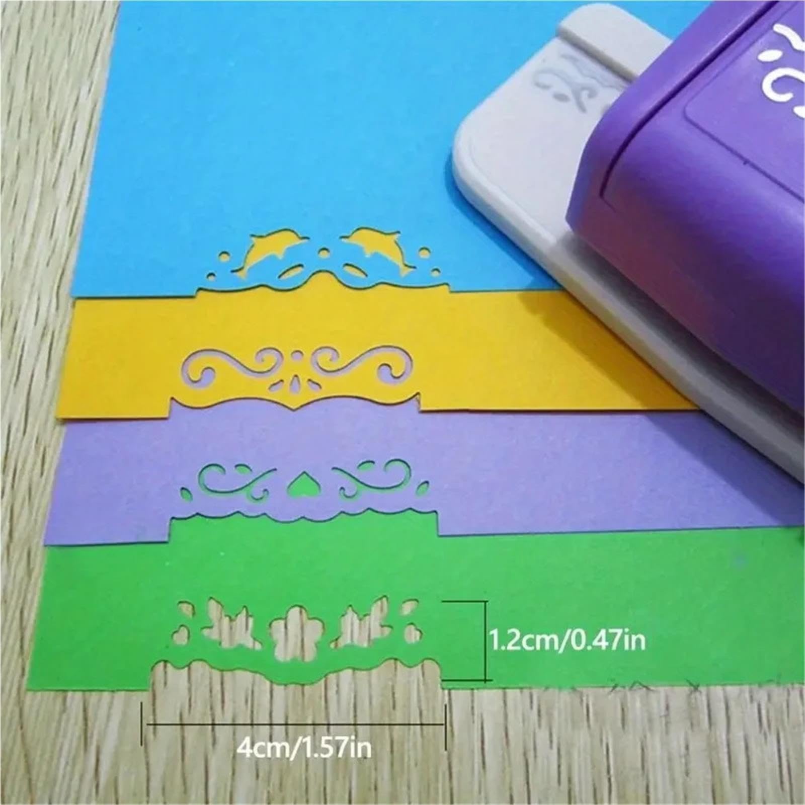 Creative Perforatrice Bordure Poinçon de bordure fantaisie S motif fleur, poinçon gaufrage, Scrapbooking fait à la main(Jade Ruyi)