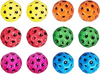 Wulou Super High Bouncing Space Moon Balls 12 Pack - Extreme Bounce for Kids Sensory Play & Athlete Training