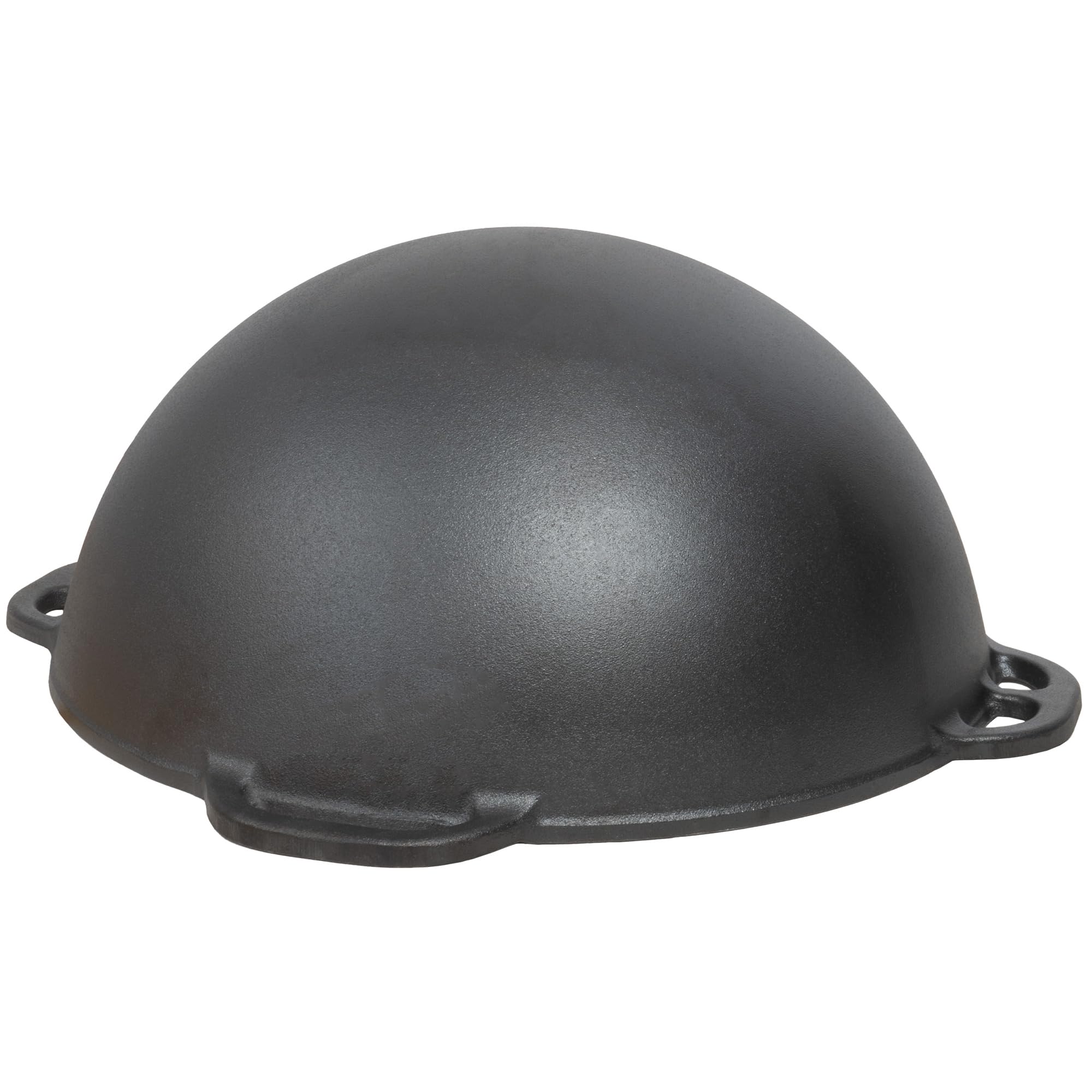 BBQ-Toro Kazan in ghisa con coperchio | 16 litri | Pentola tradizionale in ghisa | Kazan con base rotonda | Wok preseasoned | Casseruola per cucinare, brasare, friggere