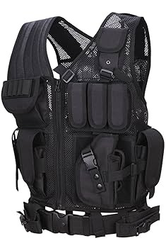 タクティカルベスト　(WORKERKIT) Amazon | 多機能タクティカルベストイーティングチキンベスト