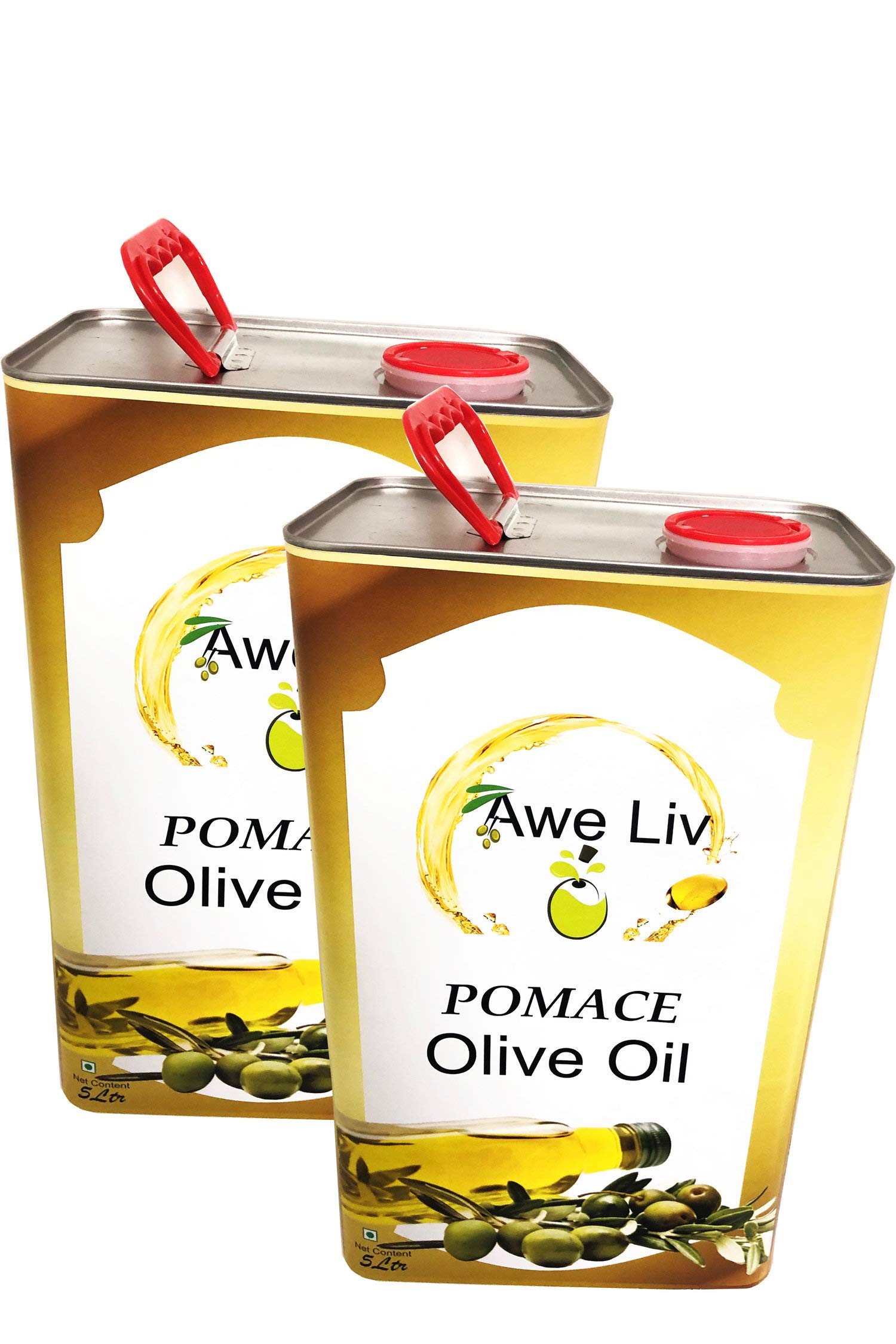 See full amazon price history chart for AweLiv POMACE Olive Oil - 5 Ltr TIN ((Pack Of 2)) AweLiv POMACE Olive Oil - 5 Ltr TIN ((Pack Of 2)) (B07LGTLW98) Amazon Price History, Amazon Price Tracker