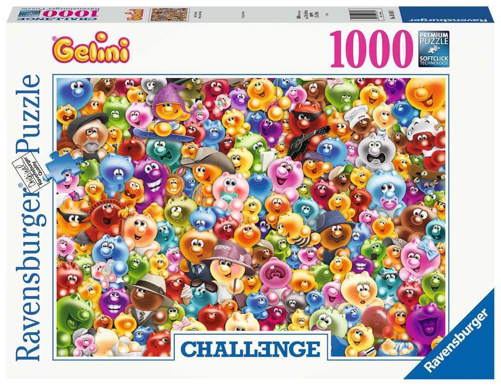 Puzzle 1000 Pezzi Bianco Puro Per Adulti - Difficoltà Infernale, Sfida Monocolore - Cartone Riciclato, 70x50 Cm