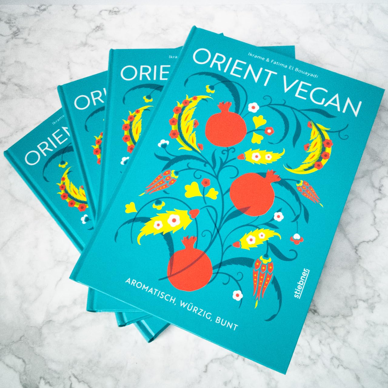 Orient Vegan: Aromatisch, würzig, bunt. Mehr als nur Mezze, Tajine und Taboule: Über 60 arabische Rezepte natürlich vegan oder vegan interpretiert. Das vegane Kochbuch für orientalisches Essen!
